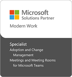 Microsoft Solution Partner Modern Work: Specilist Meetings and Meeting Rooms for Microsoft Teams