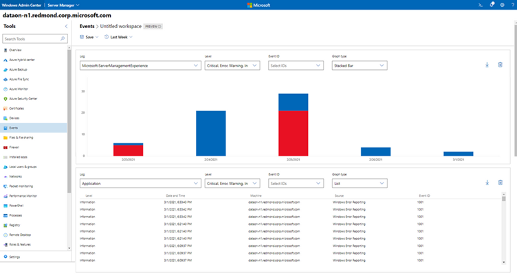 thumbnail image 7 of blog post titled Windows Admin Center version 2103 is now generally available!